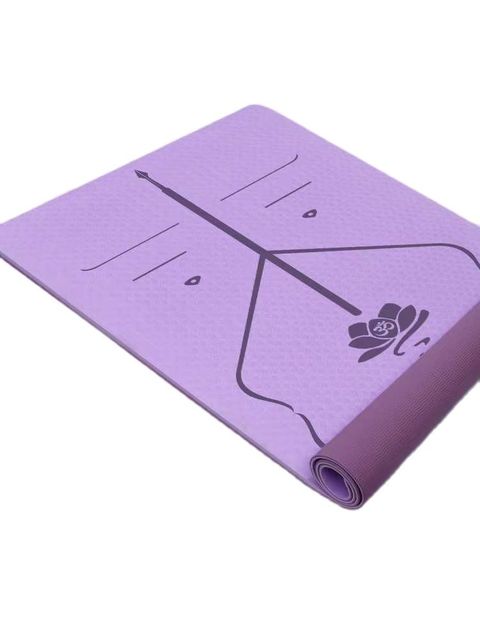 Alignment Print Yoga Mat