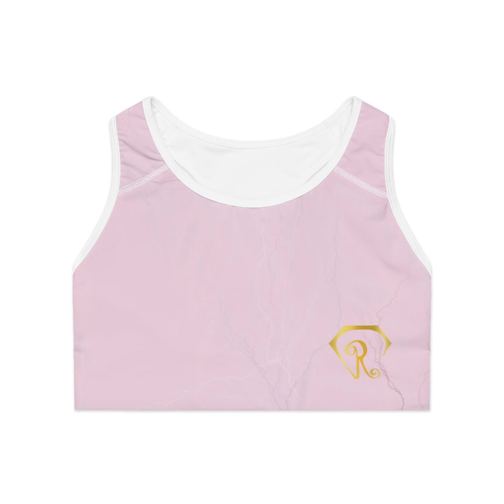 Rose Quartz Sports Bra