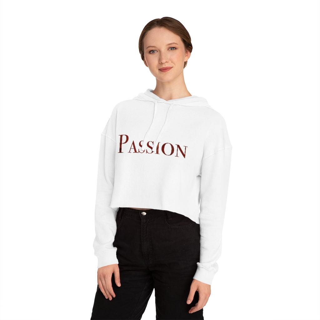 Passion in Carnelian Hooded Sweatshirt