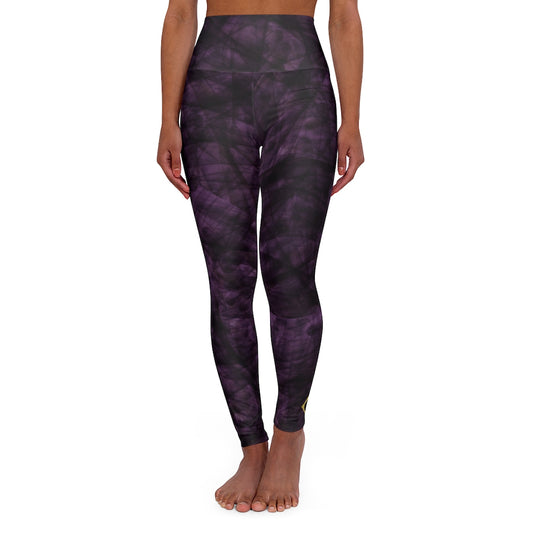 Amethyst High Waisted Yoga Leggings