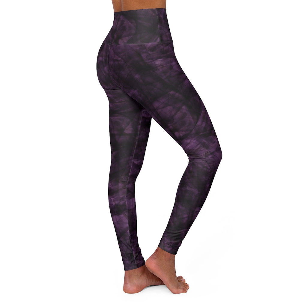 Amethyst High Waisted Yoga Leggings