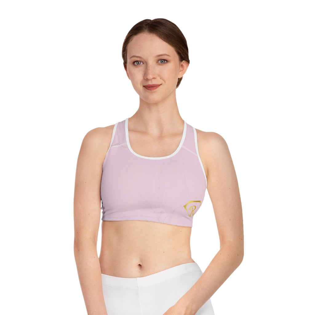 Rose Quartz Sports Bra