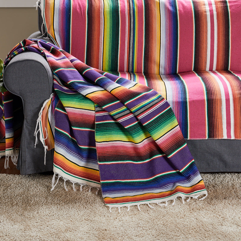 Mexican Style Woven Blanket