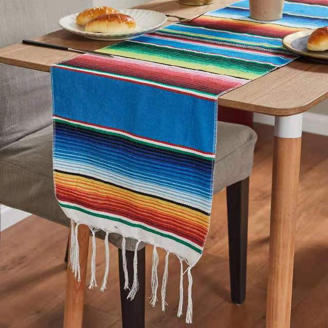 Mexican Style Woven Blanket