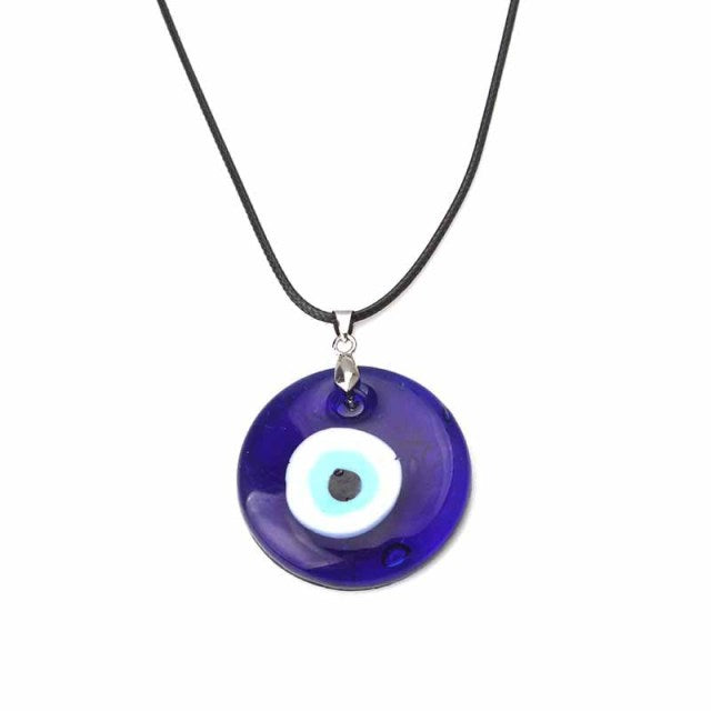 Crystal Evil Eye Necklace