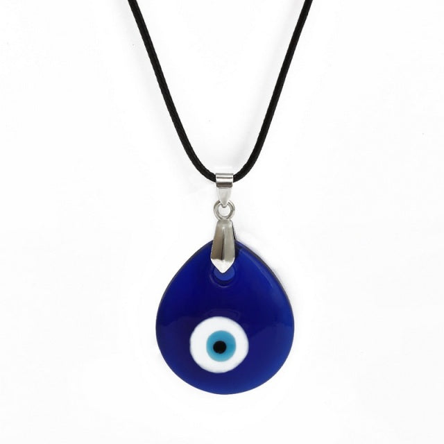 Crystal Evil Eye Necklace