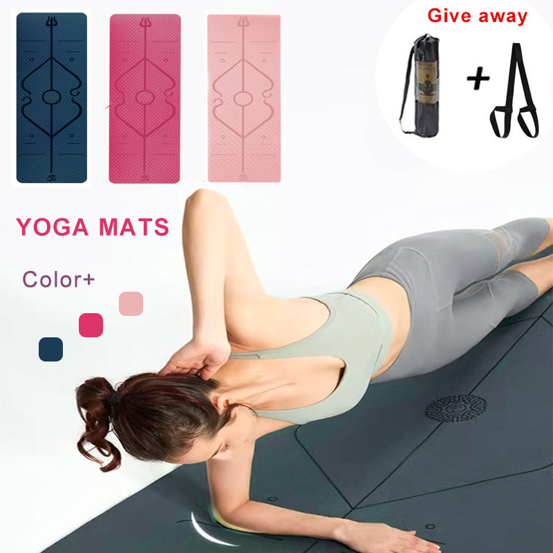 Alignmet Yoga Mat in TPE