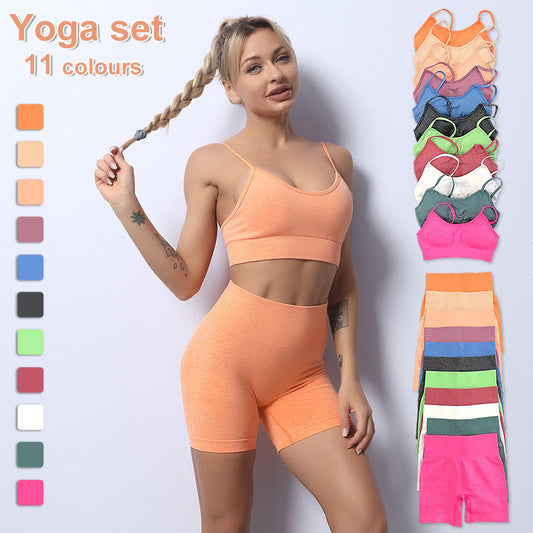 Seamless Women Yoga Set