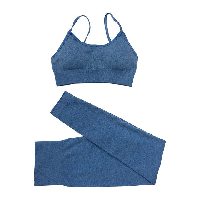 Seamless Women Yoga Set