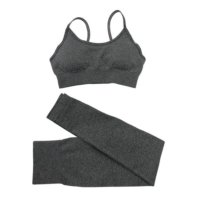 Seamless Women Yoga Set