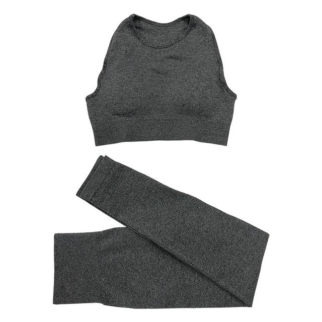 Seamless Women Yoga Set