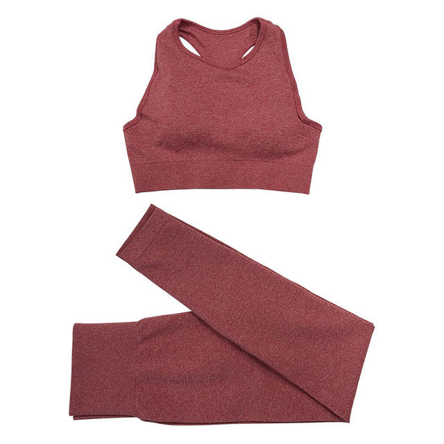 Seamless Women Yoga Set