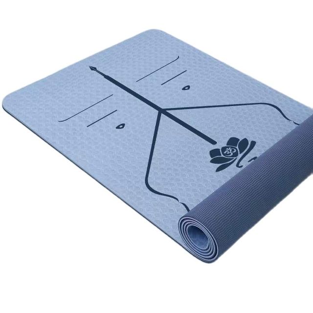 Alignment Print Yoga Mat